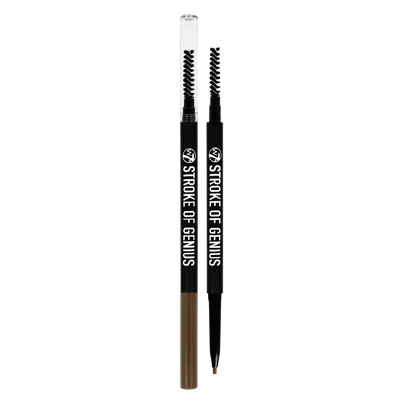 Точный карандаш для бровей «брюнет» W7 Stroke Of Genius, 0,1 гр карандаш для бровей w7 карандаш для бровей very vegan well defined