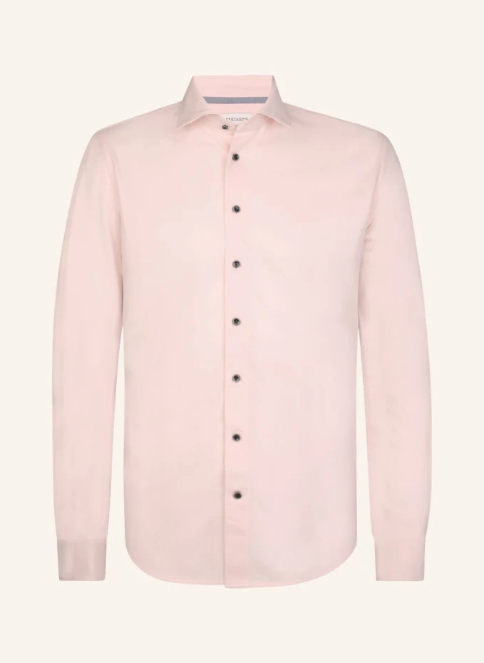 Рубашка узкого кроя Profuomo, розовый