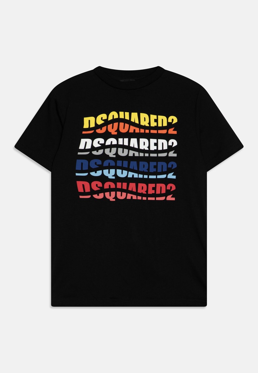 

Футболка с принтом RELAX Dsquared2, цвет black