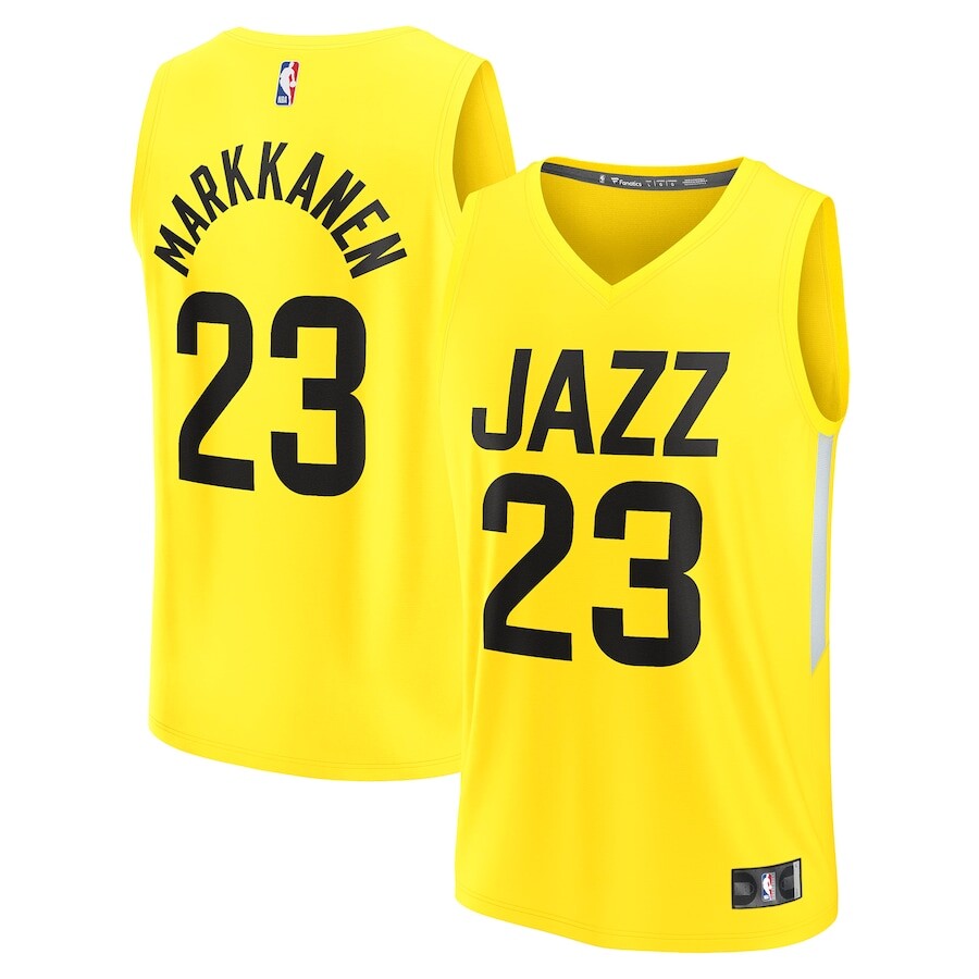 

Джерси Fanatics Branded Utah Jazz, желтый
