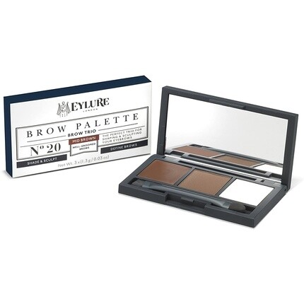 

Brow Palette Brown - тени для век Cometric, Eylure