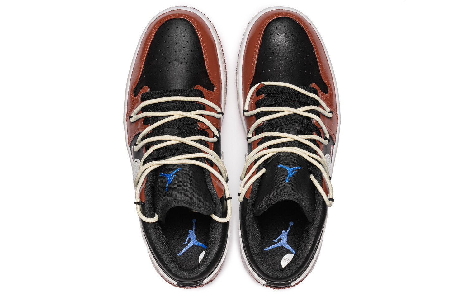 

Кроссовки Jordan AJ1 Skateboarding Shoes Men Low-top Red/Black, темно-красный