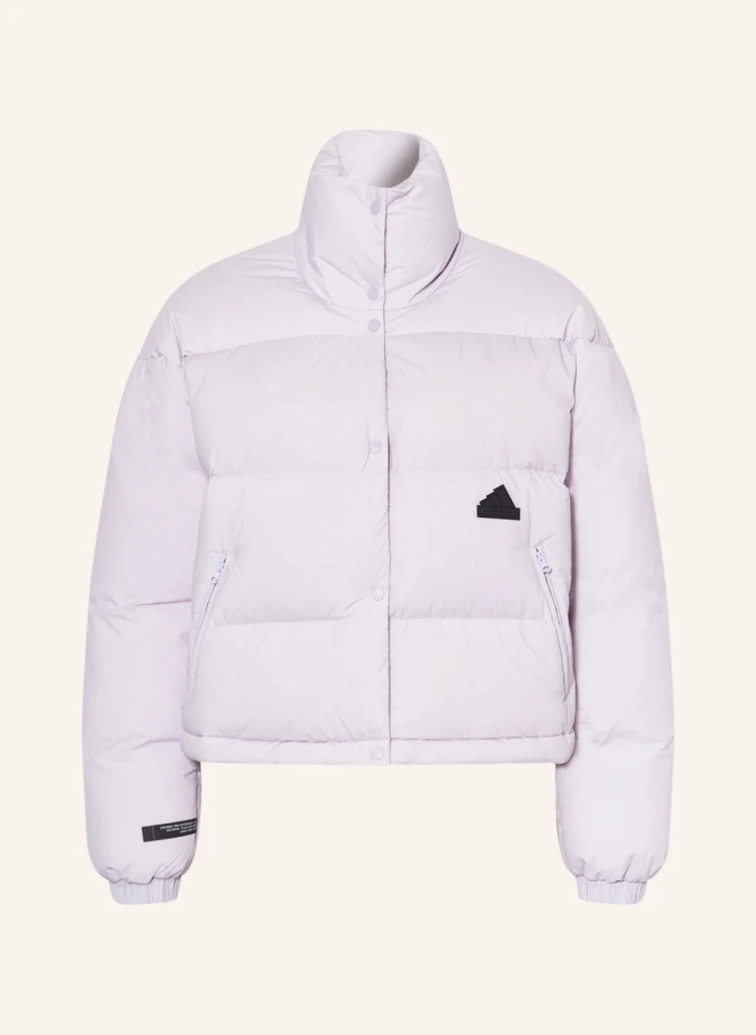 

Пуховик Adidas, фиолетовый