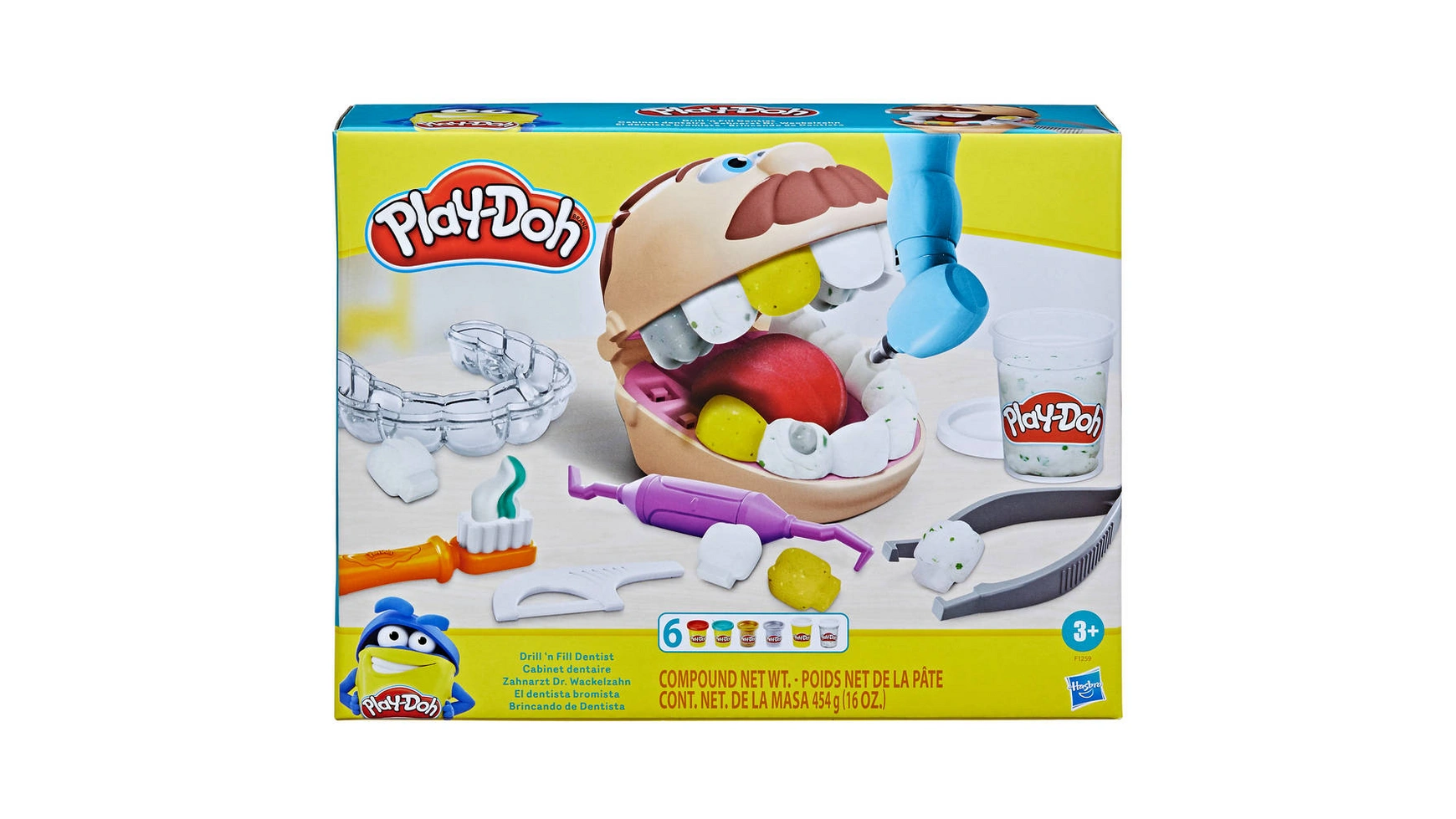 Hasbro Playdoh Доктор Стоматолог Шатающийся зуб цена и фото