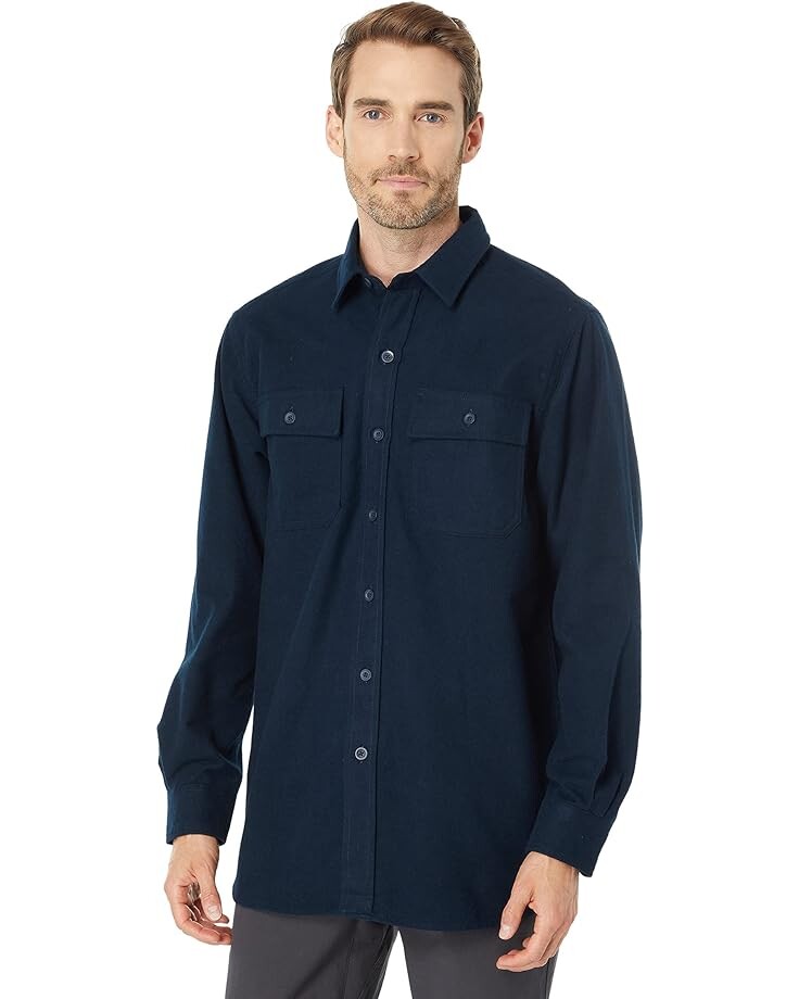 

Рубашка L.L.Bean Chamois, темно-синий