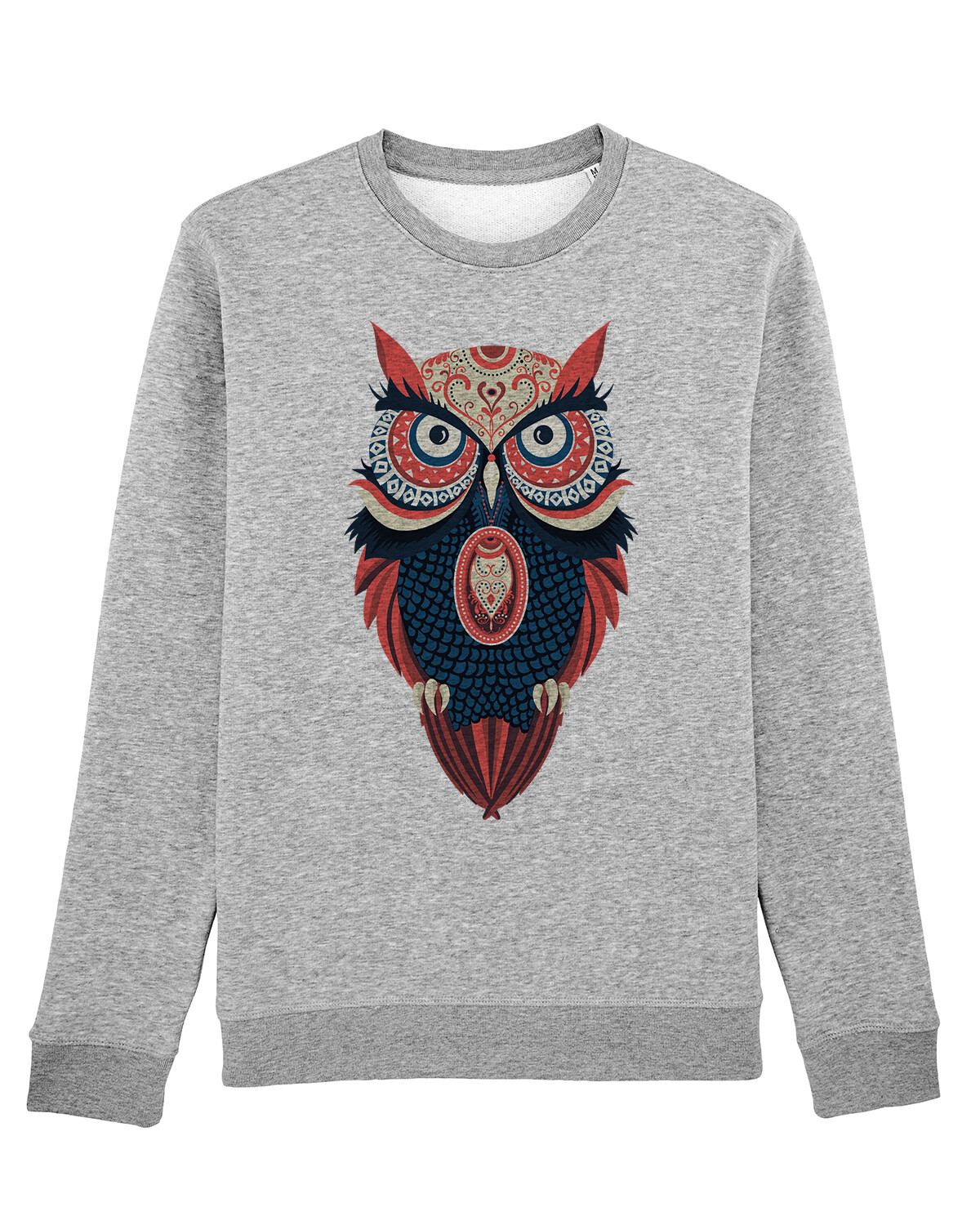 

Толстовка wat Apparel Colorful Owl, цвет Grau meliert