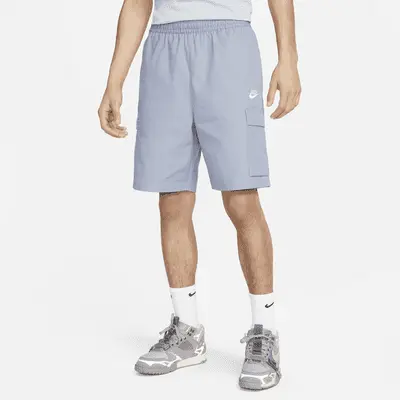

Шорты Nike Club, цвет Ashen Slate/White