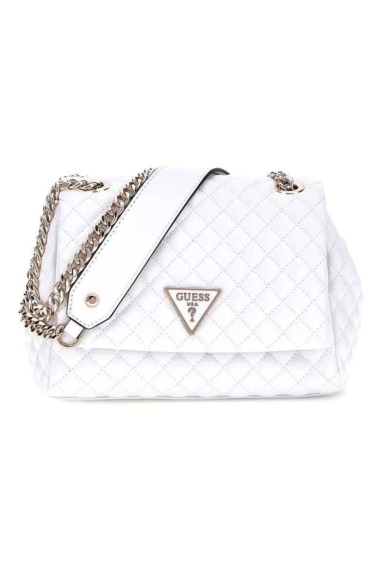 

Стеганая сумка Rianee из экокожи Guess, белый