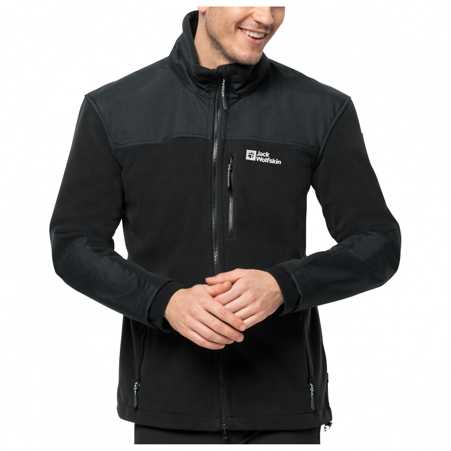 

Куртка из софтшелла Jack Wolfskin Blizzard Full Zip, черный