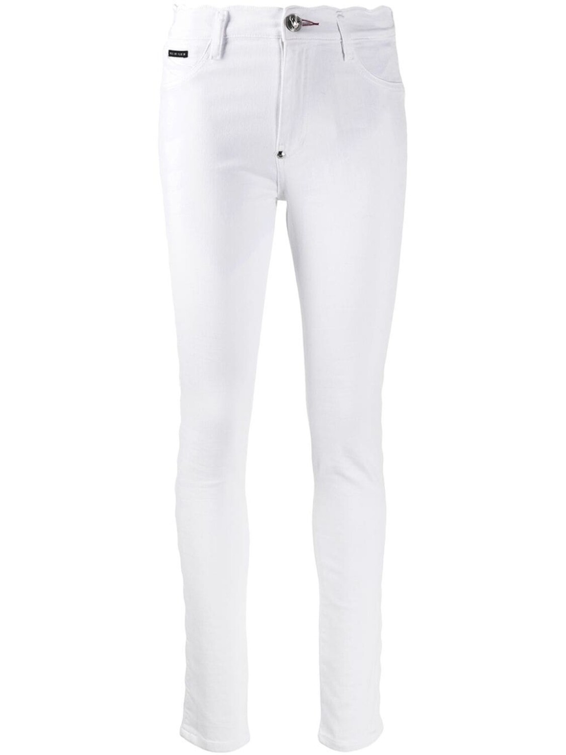 

Philipp Plein джинсы скинни Statement, белый
