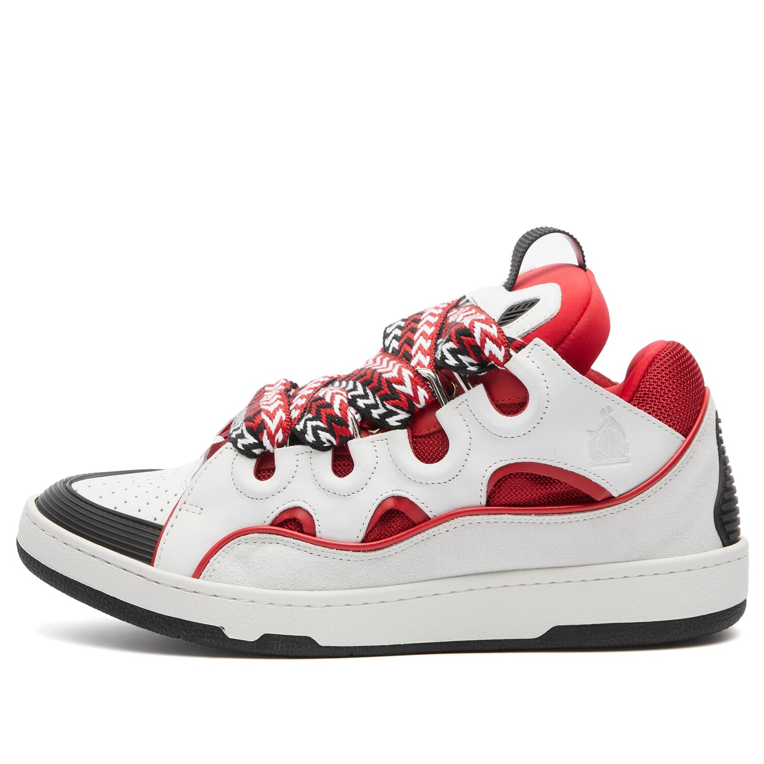 

Кроссовки Lanvin Curb Sneaker, цвет Red & White