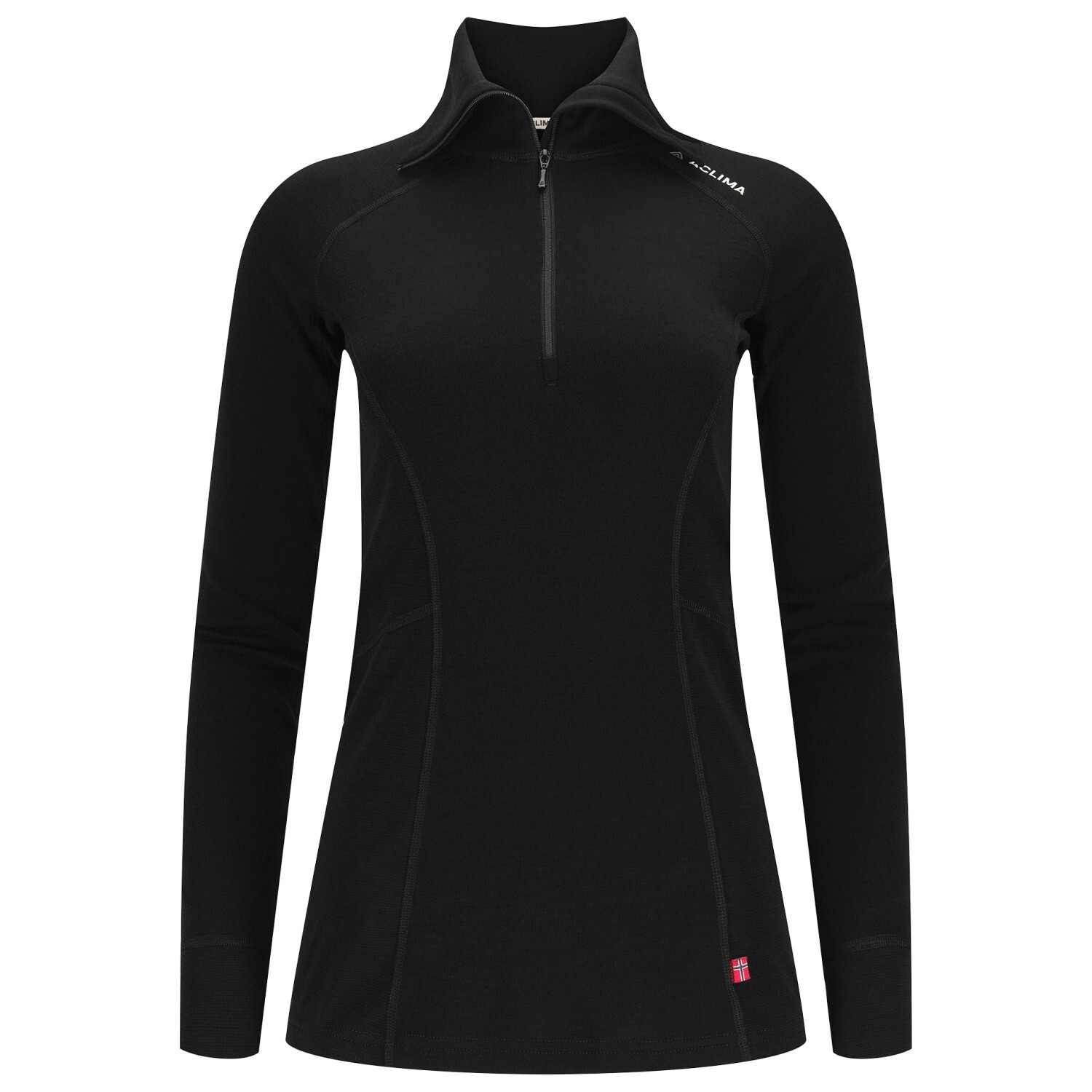 

Рубашка из мериноса Aclima Warmwool Polo, цвет Jet Black