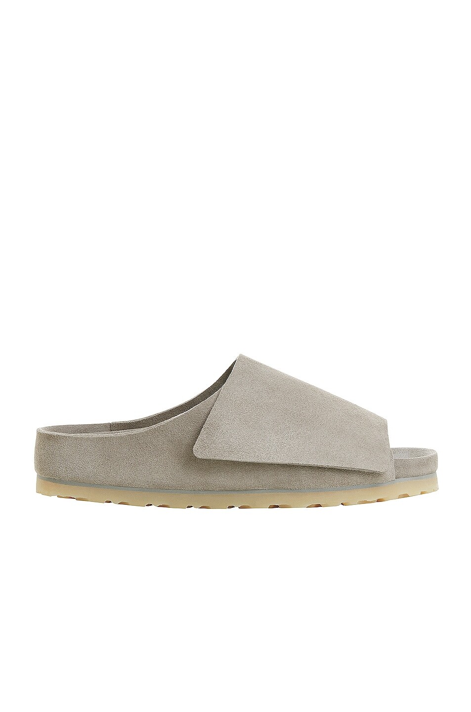 

Шлепанцы Fear Of God X Birkenstock The Los Feliz Suede, цвет Cement