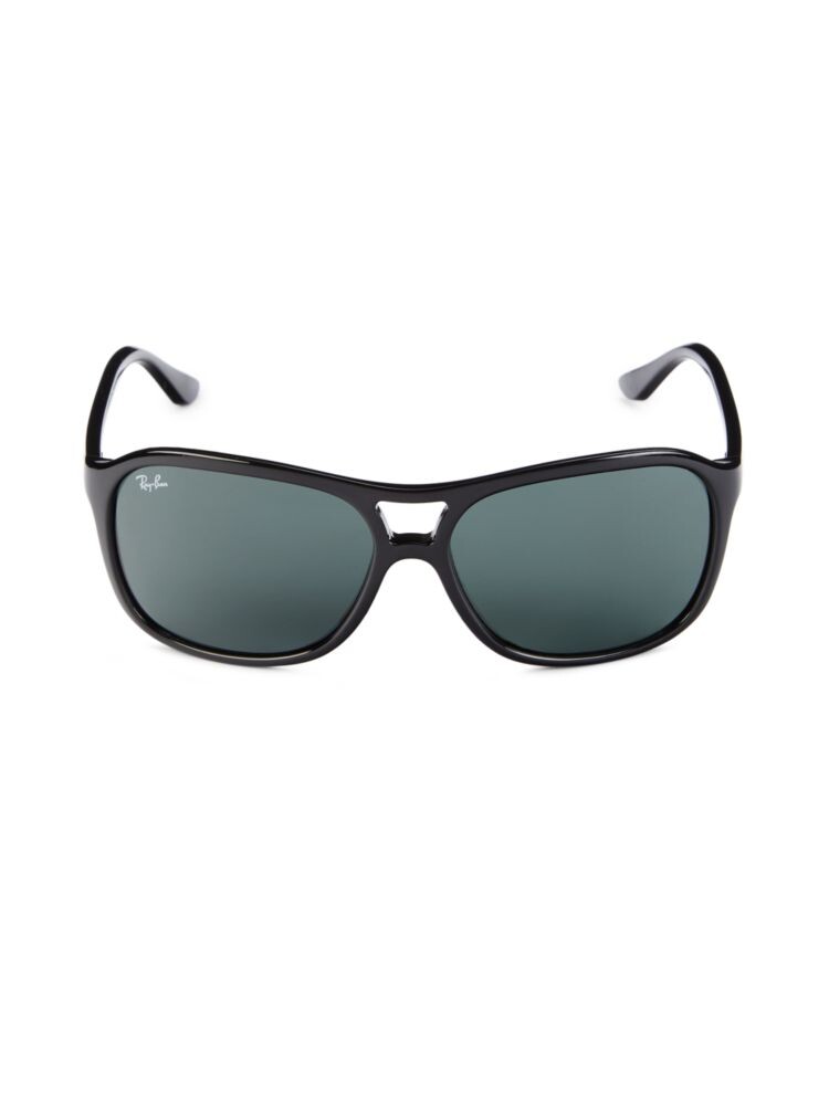 

Овальные солнцезащитные очки 60MM Ray-Ban, черный