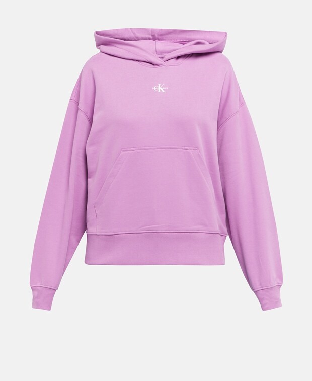 

Толстовка с капюшоном Calvin Klein, античный розовый