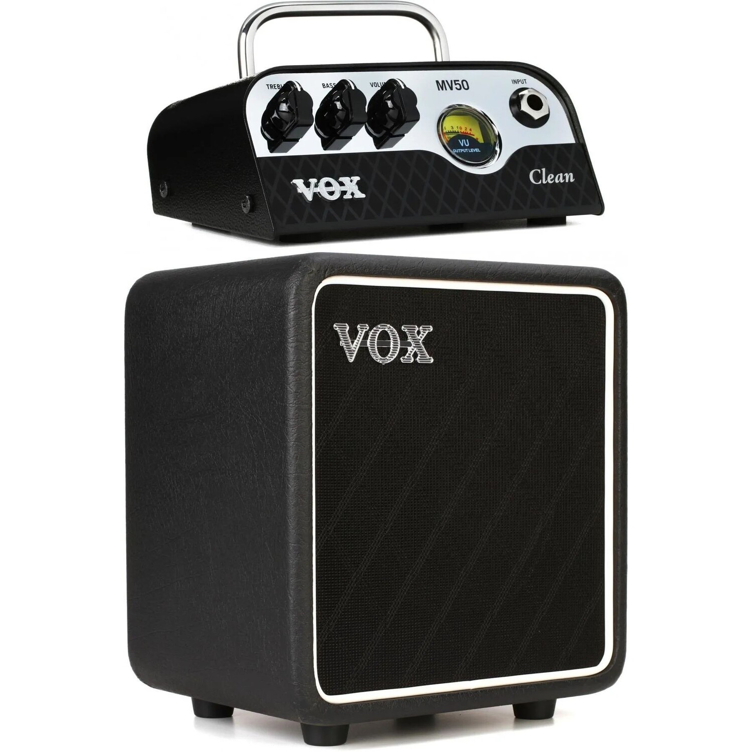 

Гибридная ламповая головка Vox MV50 Clean с кабинетом 1x8