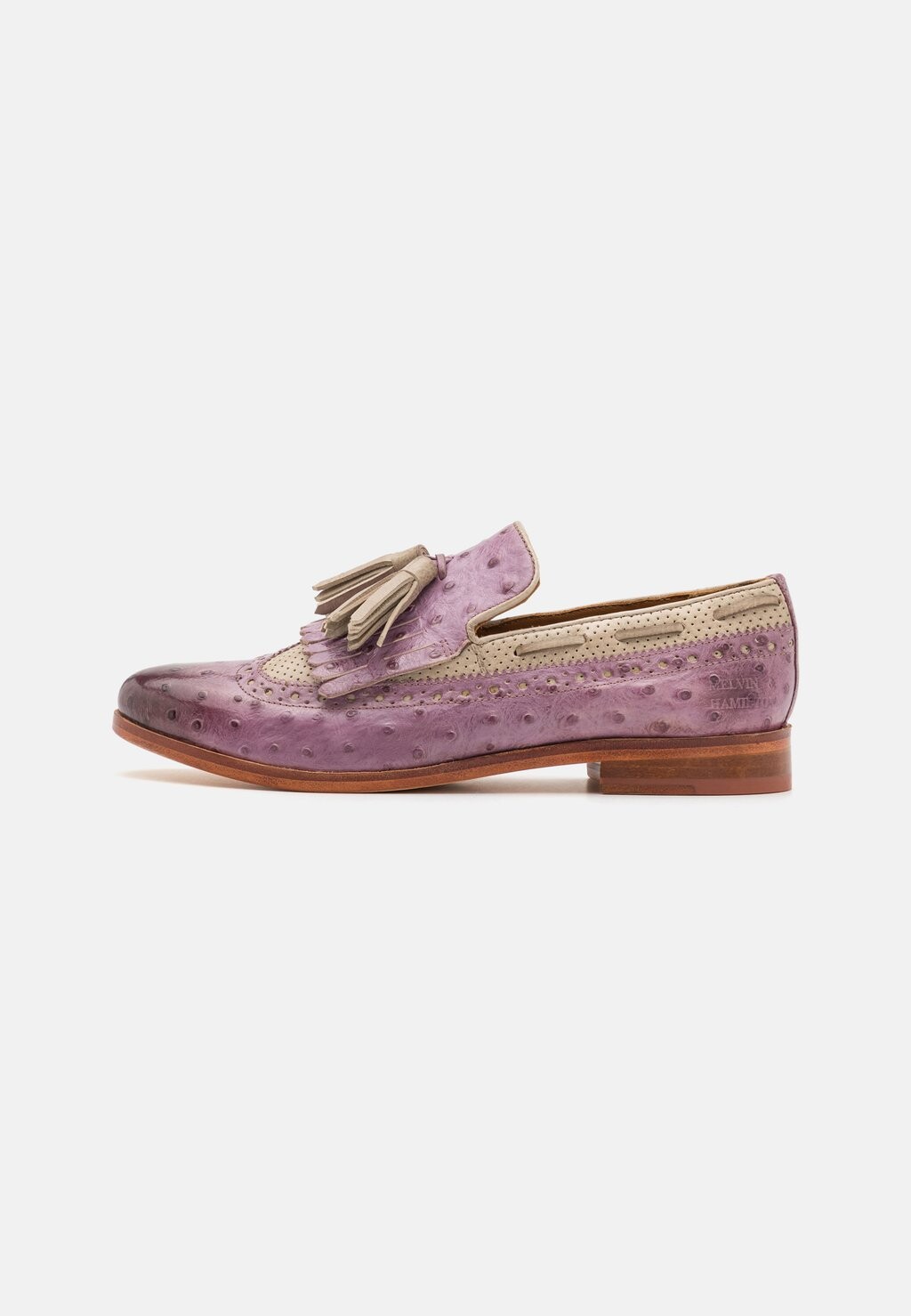 

Слипоны Selina 3 Melvin & Hamilton, цвет light purple/rich tan/natural