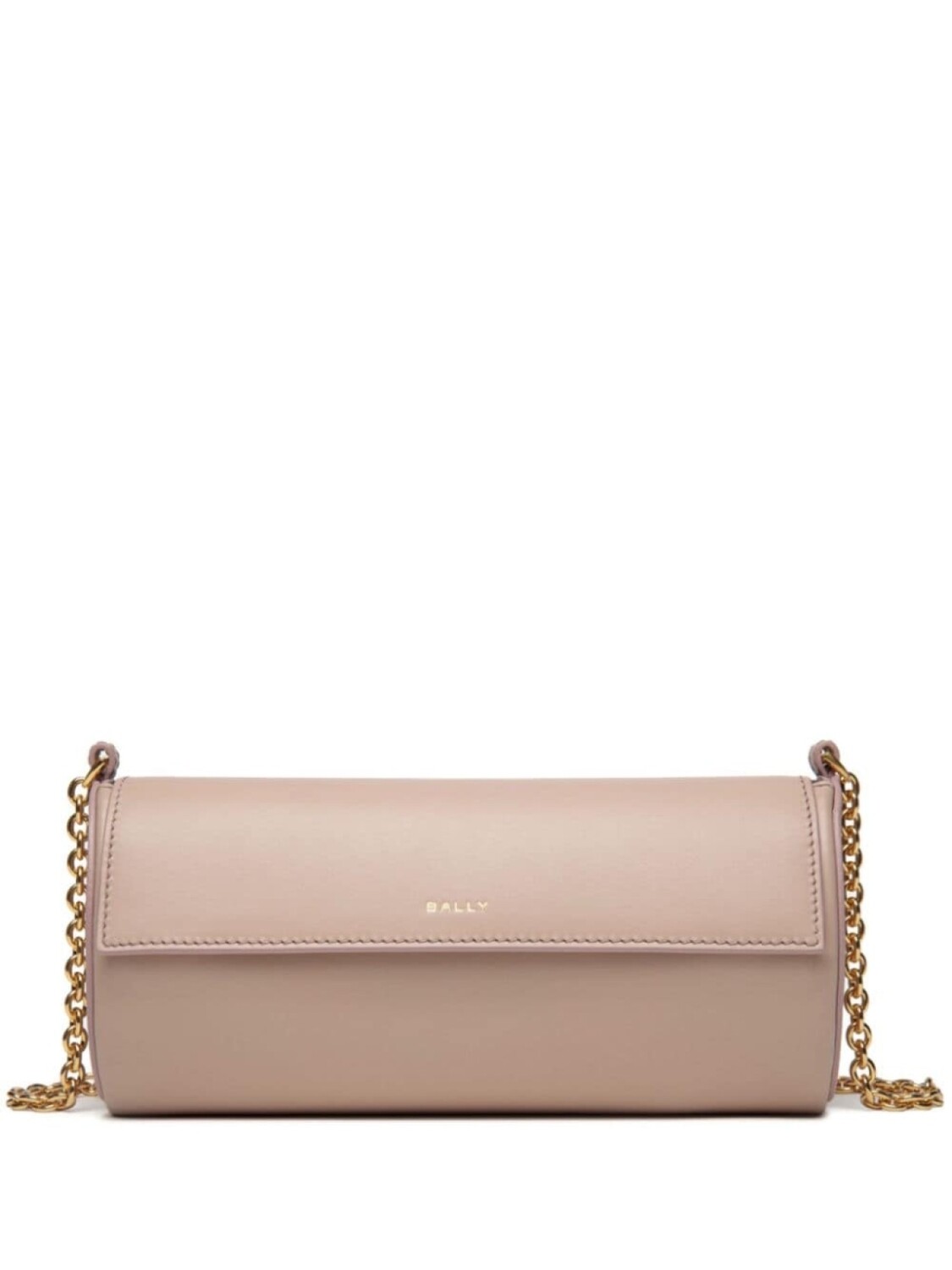 

Bally кожаная сумка через плечо с логотипом, нейтральный цвет