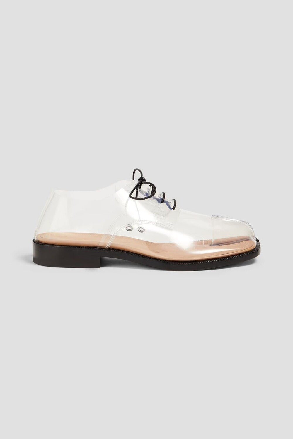 

Лоферы Tabi из ПВХ с раздельным носком Maison Margiela, прозрачный