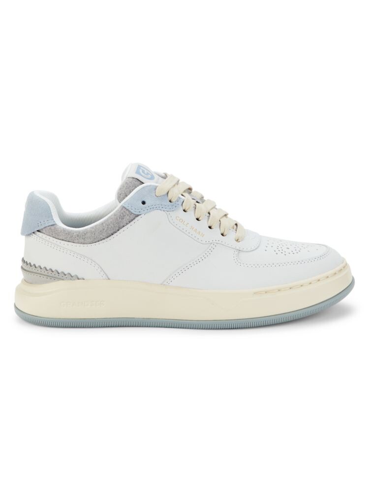 

Кожаные кроссовки GrandPro Crossover на платформе Cole Haan, цвет Vapor Grey