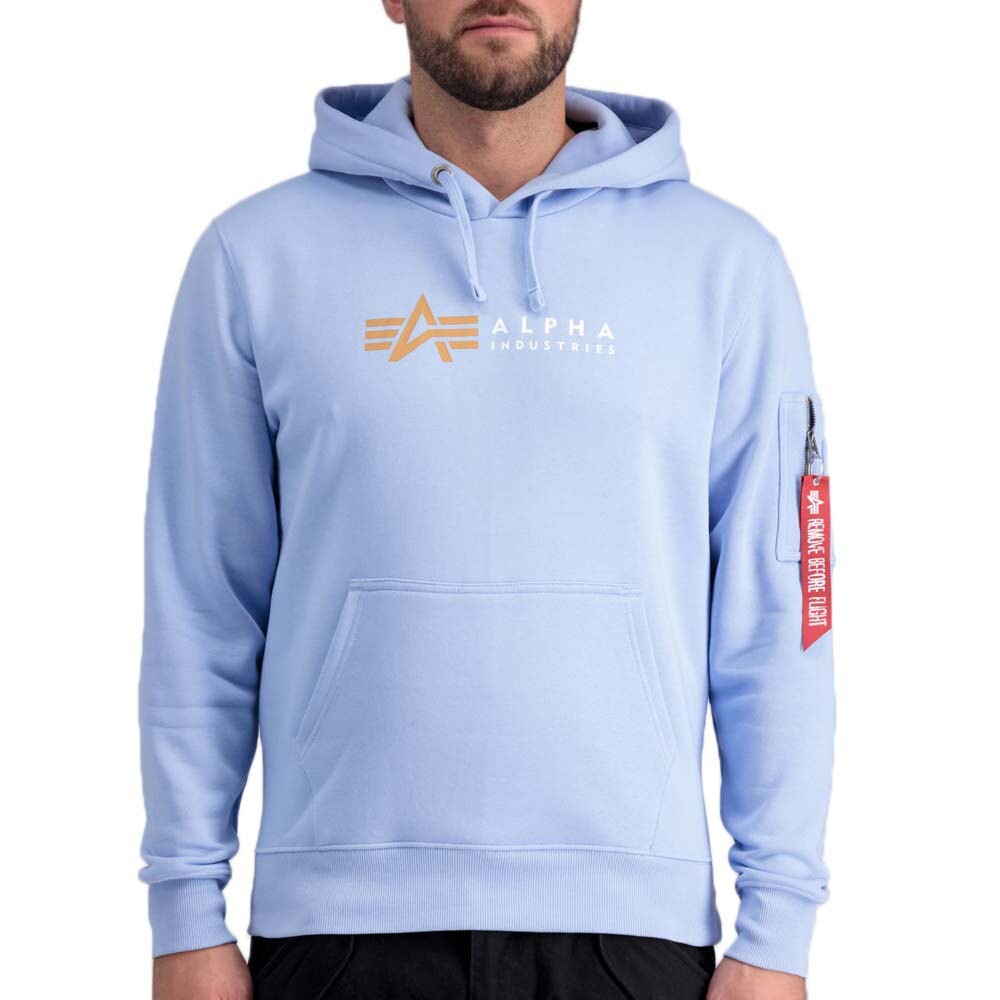 

Худи Alpha Industries Label, синий