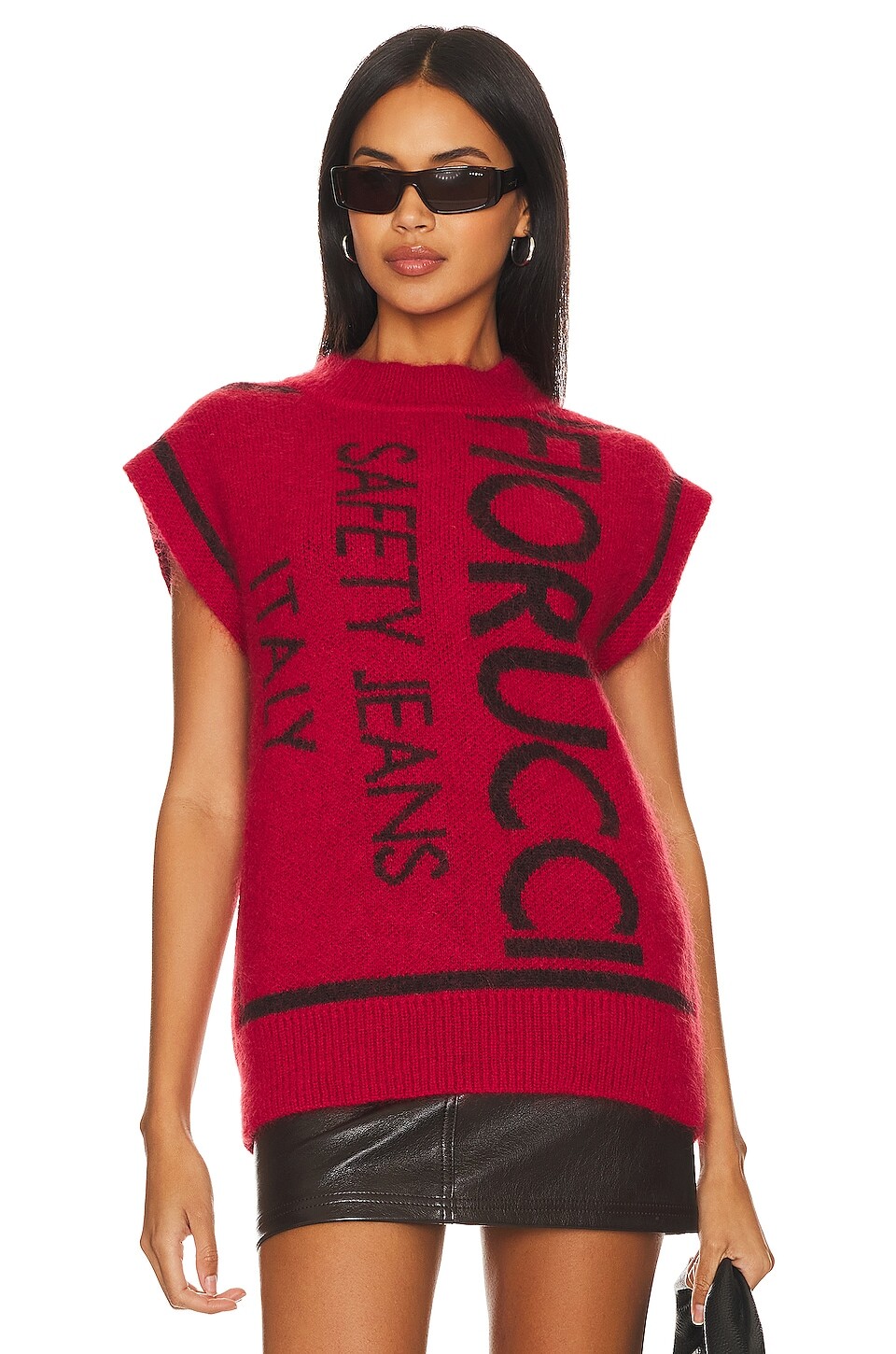 

Свитер FIORUCCI Intarsia Vest, красный