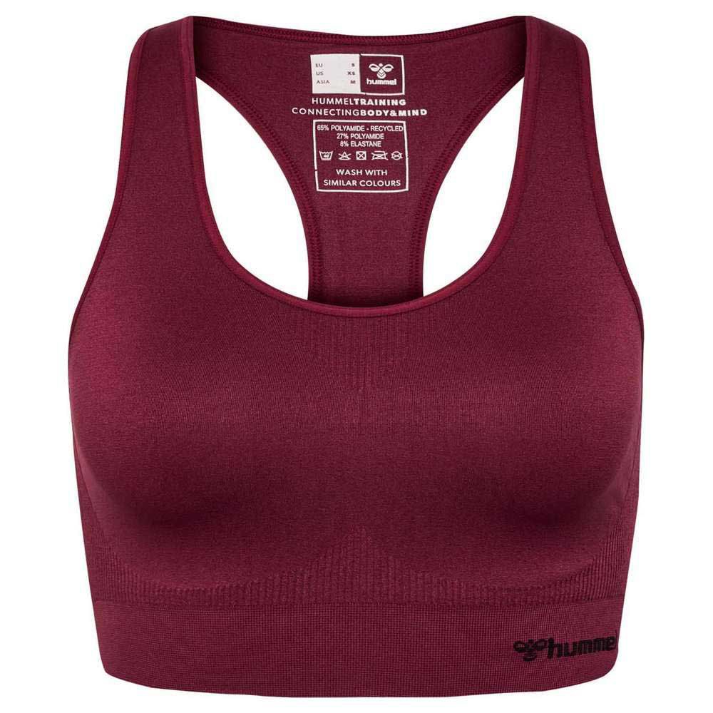 

Спортивный топ Hummel TIF Seamless, красный