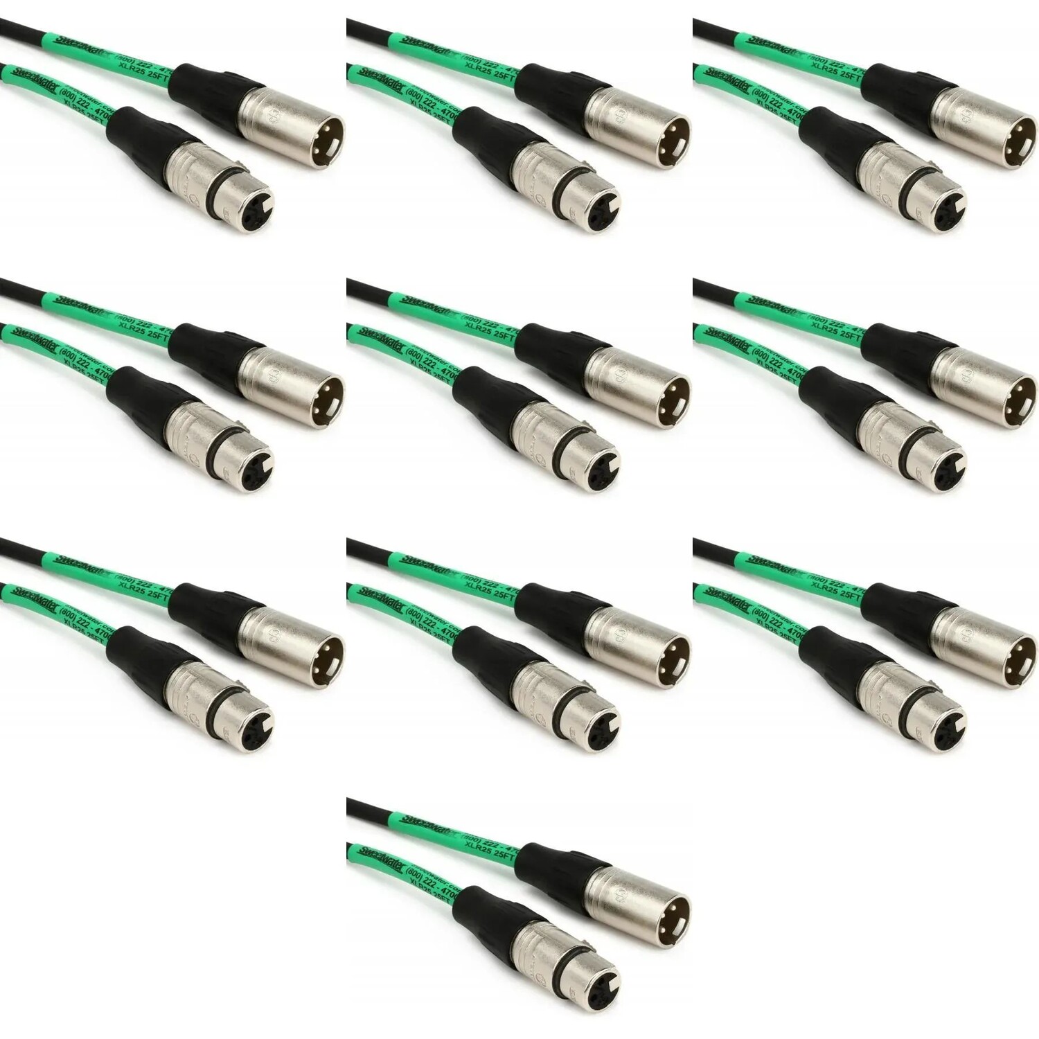 

Микрофонный кабель Pro Co EXM-25 Excellines — 25 футов (10 шт. в упаковке)