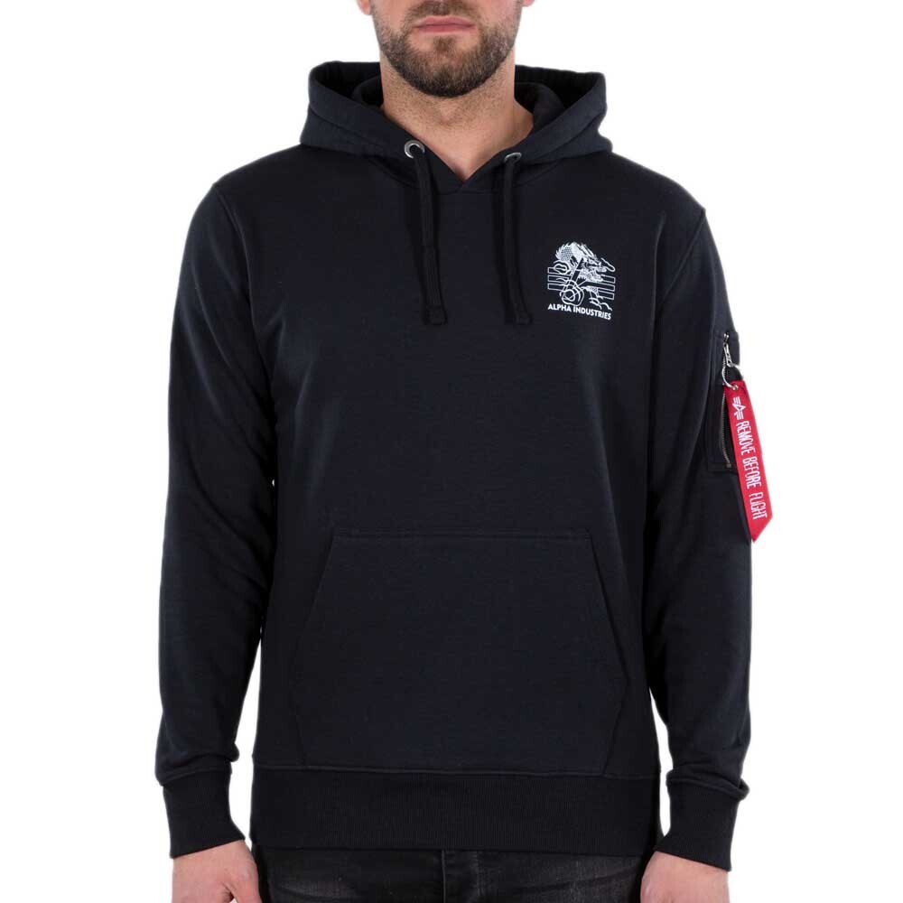 

Худи Alpha Industries Heritage Dragon, черный