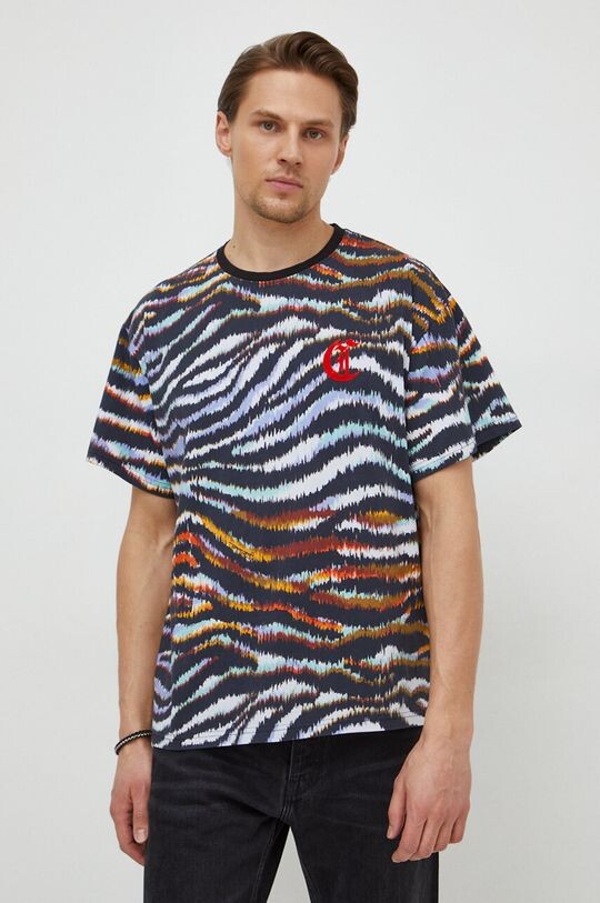 

Хлопковая футболка Just Cavalli, мультиколор
