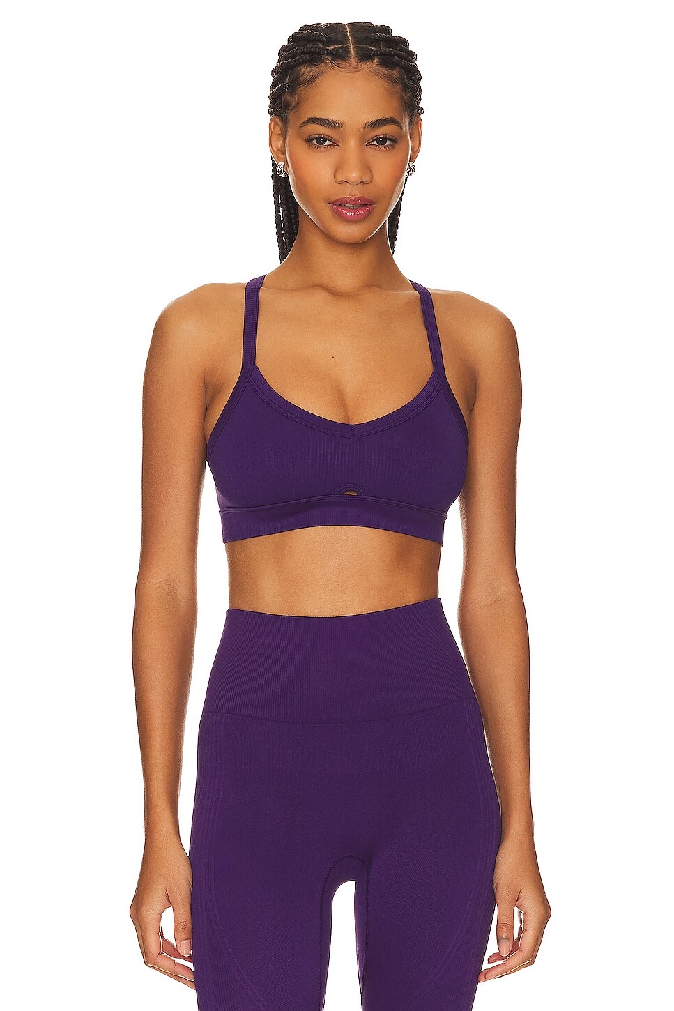 

Бюстгальтер ALALA Barre Cami, цвет Royal Purple