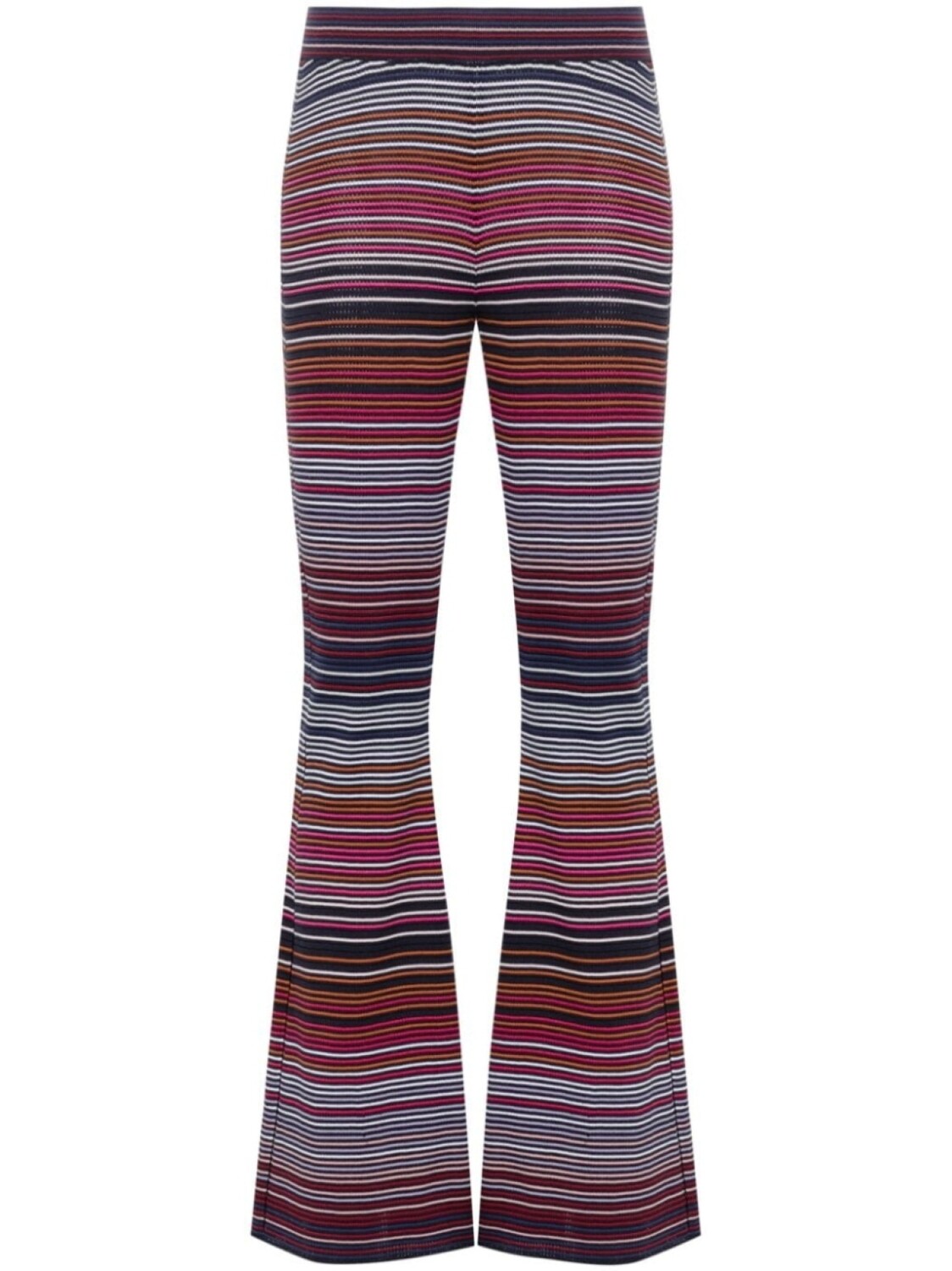 

Missoni расклешенные брюки в полоску, синий