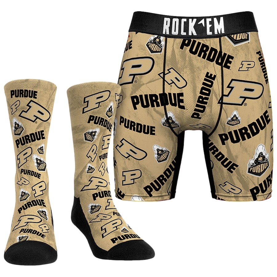 

Носки Rock Em Socks Purdue Boilermakers