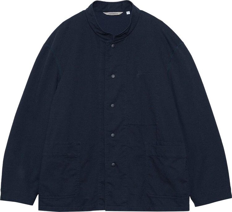 

Куртка nanamica Kodenshi Work 'Dark Navy', синий