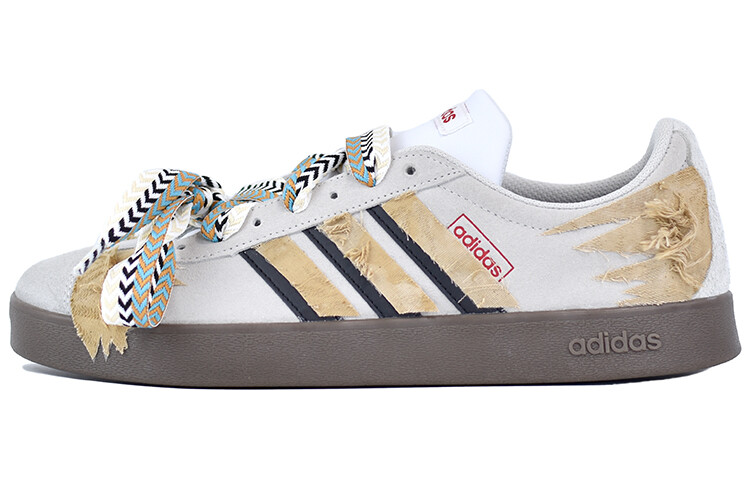

Кроссовки adidas neo Vl Court Skateboarding Shoes Unisex Low-top Khaki/White/Grey/Brown, хаки