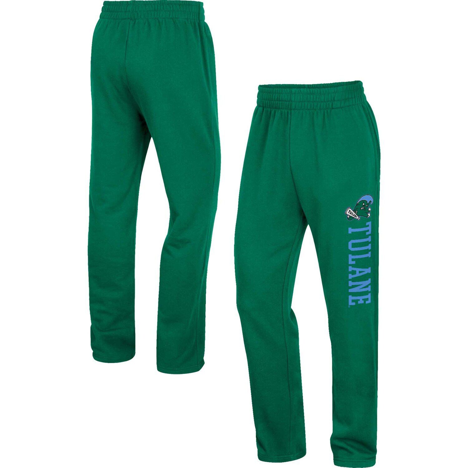 

Мужские брюки Colosseum Green Tulane Green Wave с надписью