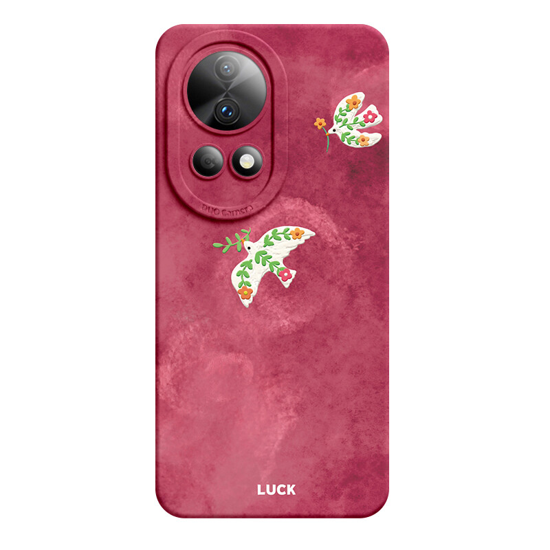 

Super Mouse Чехол для телефона, Flowers and birds are red