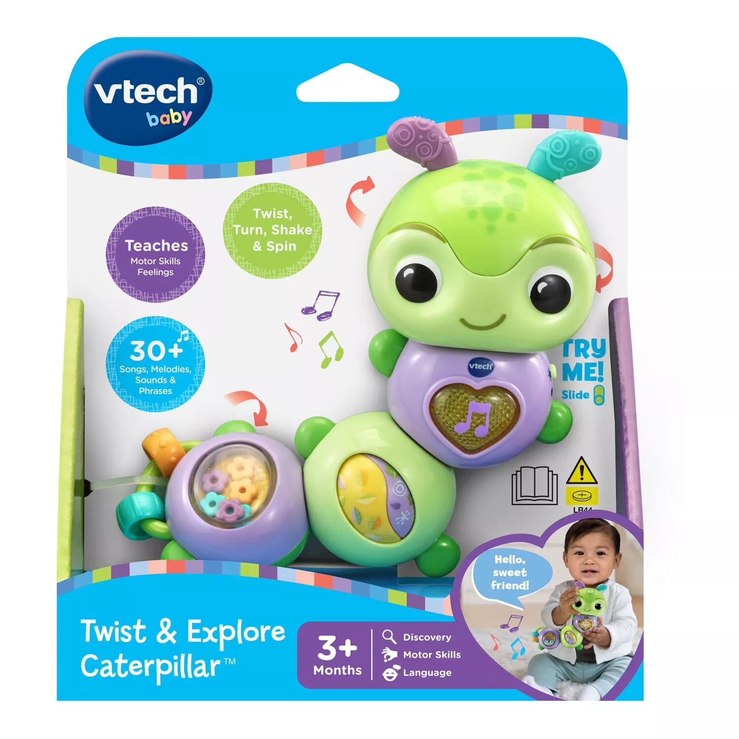 

Плюшевая игрушка Caterpillar VTech Twist & Explore VT International