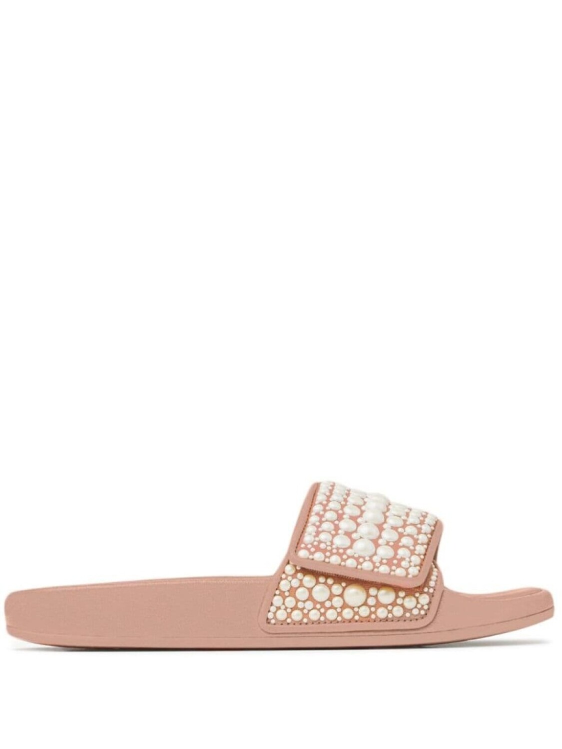 

Jimmy Choo шлепанцы Fitz с искусственным жемчугом, розовый