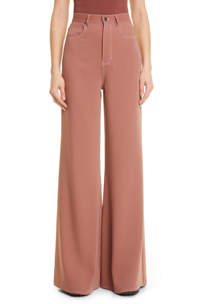 

Широкие брюки с высокой талией Oliver Topstitch ET OCHS