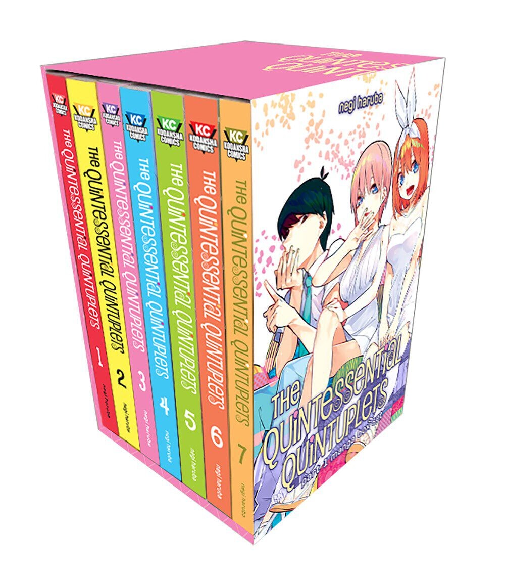 

Манга The Quintessential Quintuplets Part 1 Manga Box Set