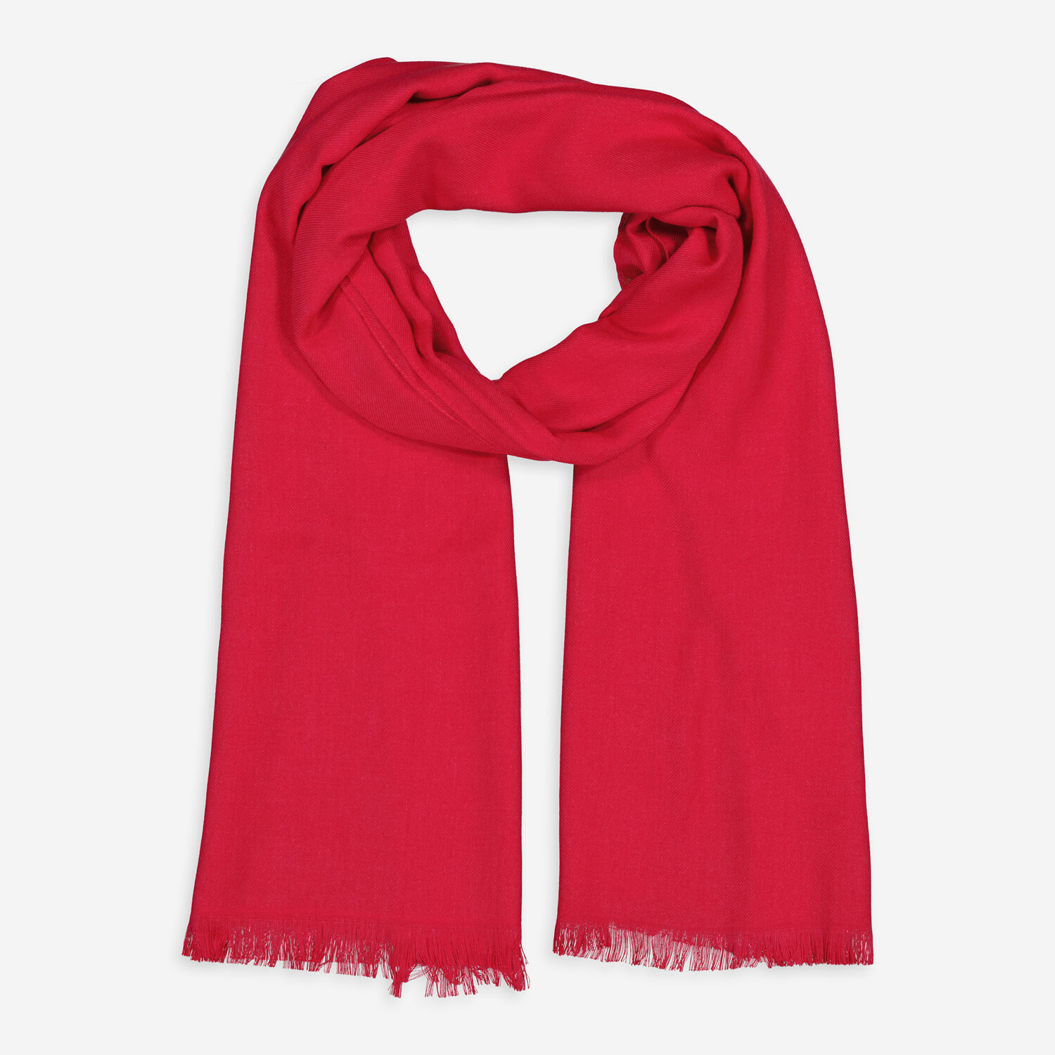 Темно-красный шарф с бахромой Galitzine шарф timberland с бахромой красный