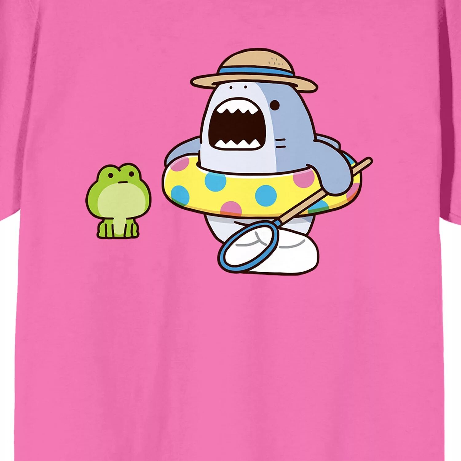 

Мужская футболка Samezu Shark Jaggy And Frog Licensed Character