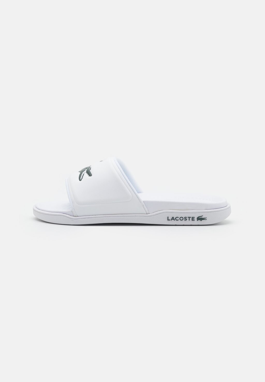 

Тапочки CROCO DUALISTE Lacoste, белый/темно-зеленый