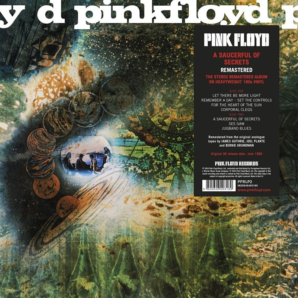 

Виниловая пластинка LP A Saucerful Of Secrets [Remastered 180 Gram Vinyl] - Pink Floyd