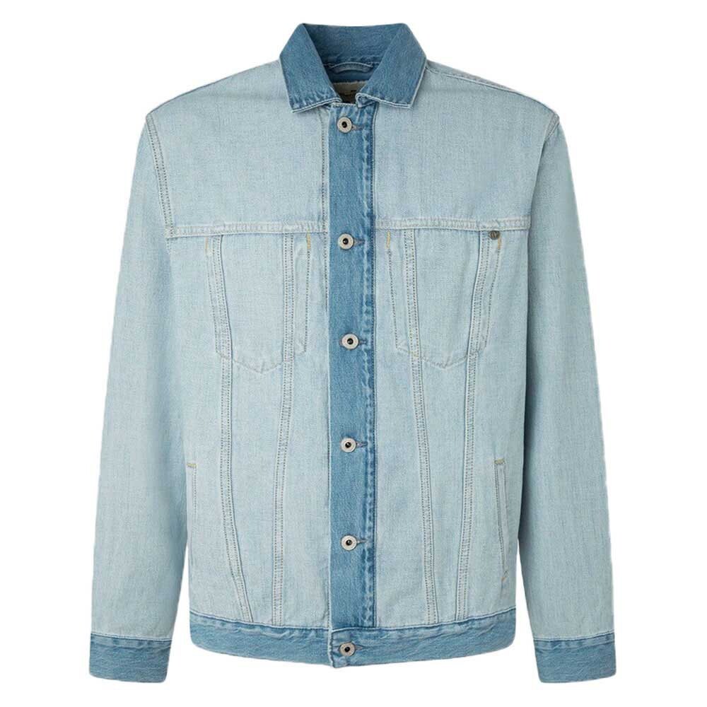 цена Куртка Pepe Jeans Pinners Reverse Denim, синий