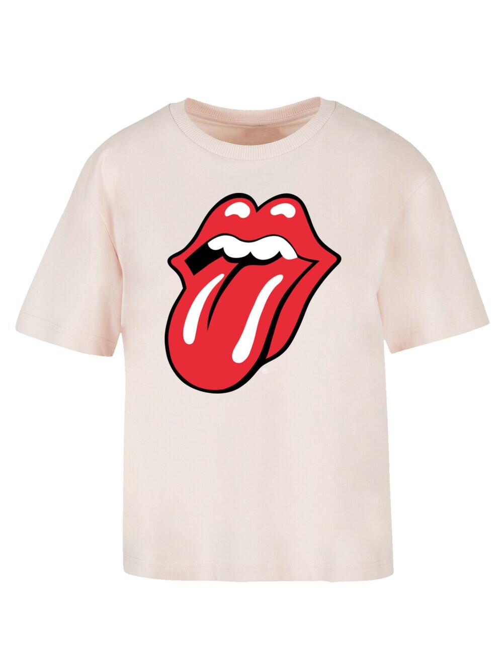 

Рубашка F4Nt4Stic The Rolling Stones Classic Tongue, пастельно-розовый