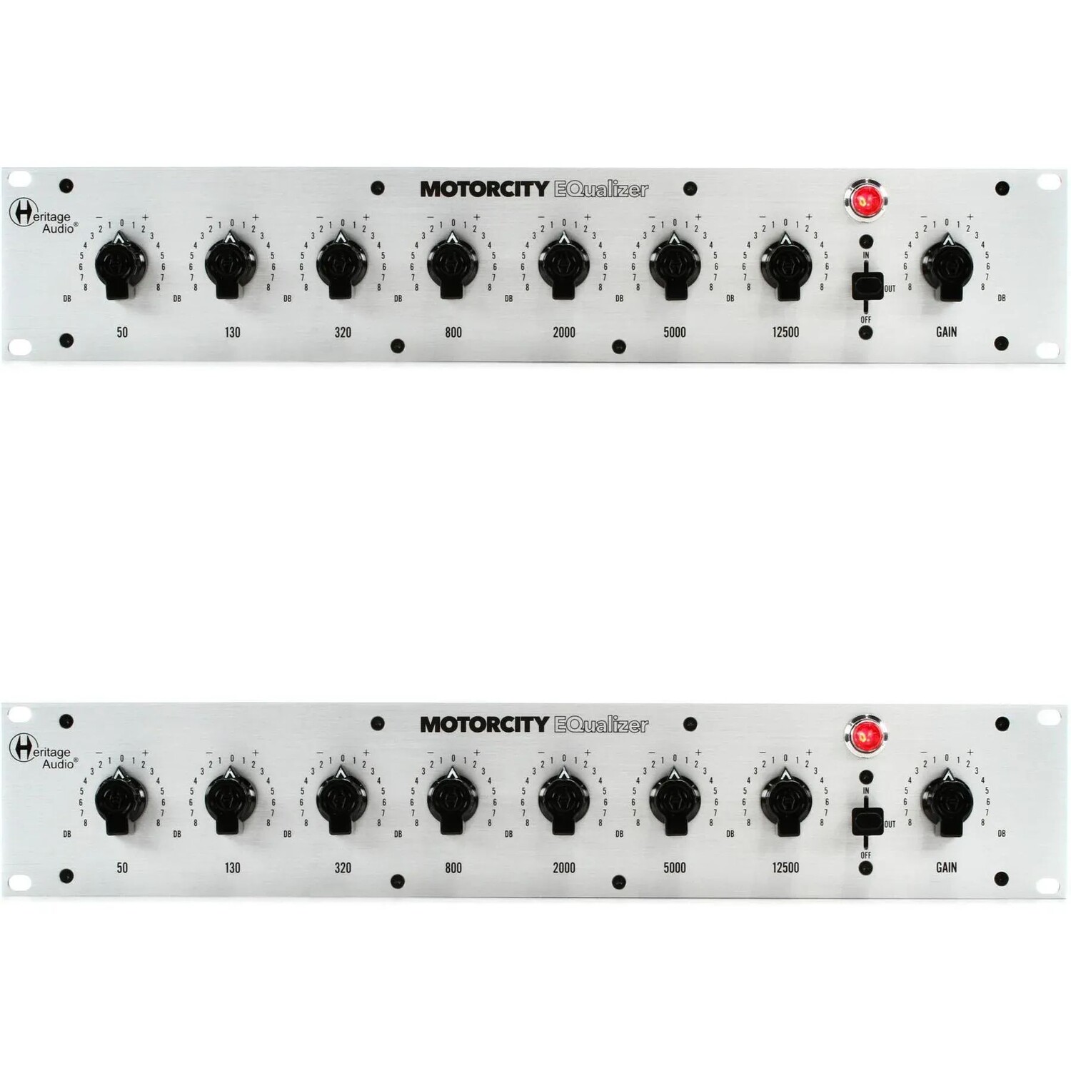 

Комплект стереоэквалайзера Heritage Audio MotorCity EQualizer