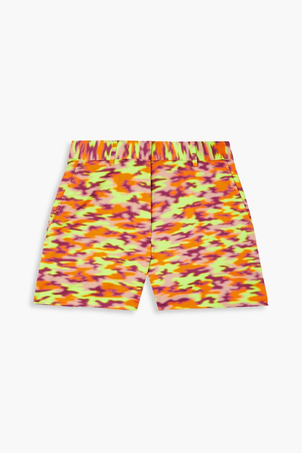 

Хлопковые шорты с принтом DRIES VAN NOTEN, желтый