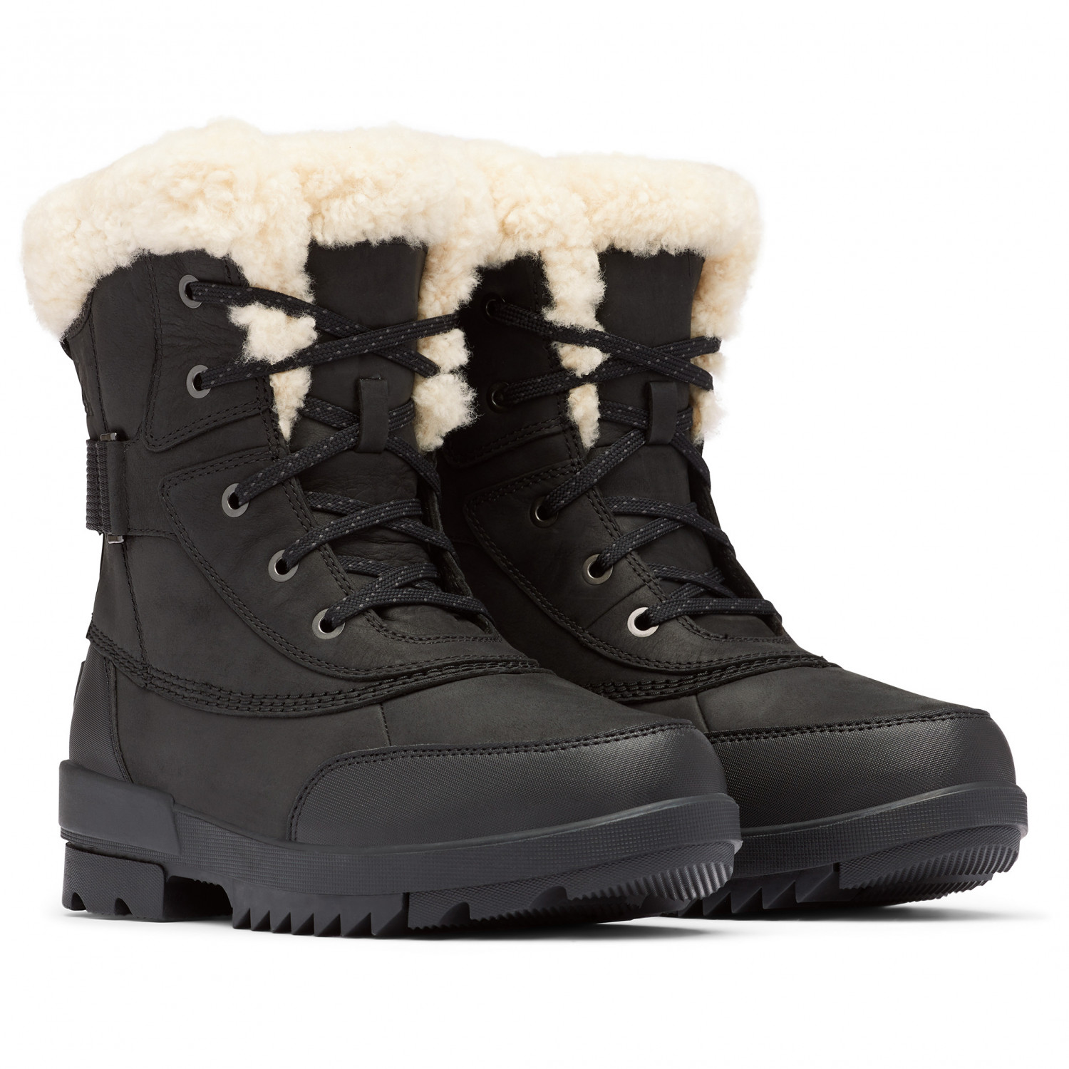 цена Зимние ботинки Sorel Women's Torino II Parc Boot, цвет Black/Sea Salt